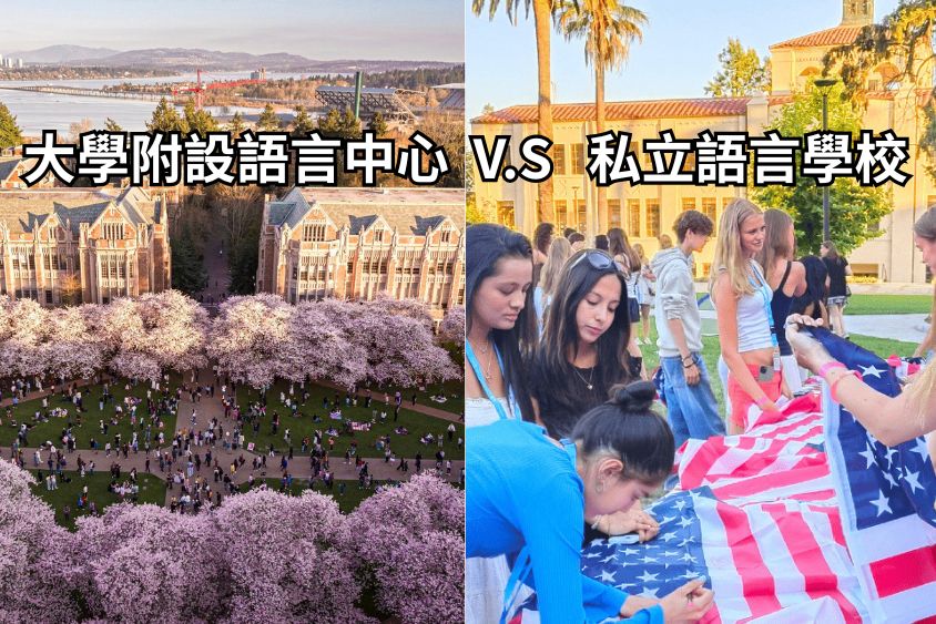 美國大學和美國語校機構 美國大學附設語言中心 語校