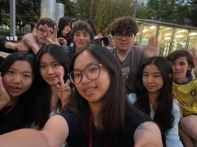 美國柏克萊大學3週語言學習同班同學國籍組成
