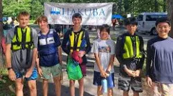 日本白馬國際學校Hakuba International School 學生穿救生衣的戶外體驗課程