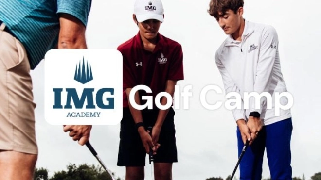 IMG Academy 高爾夫營隊主視覺